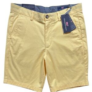 Vineyard Vines Shep & Ian Men's breaker Shorts Size 31 x 9 NWT Canary Yellow 653